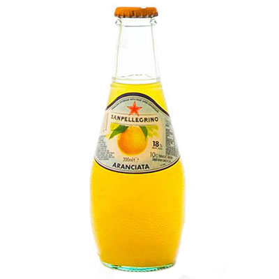 Напиток San Pellegrino апельсин 0,2л*24 стекло
