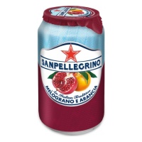 Напиток San Pellegrino апельсин гранат 0,33л*24 ж/б 