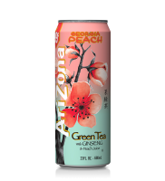 Чай Arizona Georgia Peach Tea 0,68л*24 ж/б