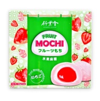 Моти 140г &quot;Bamboo House&quot; КЛУБНИКА в японском стиле Fruit Mochi-Strawberry 1/36