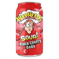 Напиток WarHeads Sour Black Cherry Soda 0,35*12 ж/б