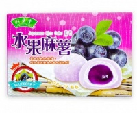 Моти 140г &quot;Bamboo House&quot; ГОЛУБИКА (ЧЕРНИКА) в японском стиле Fruit Mochi-Blueberry 1/36