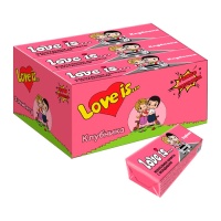 LOVE IS жевательная конфеты со вкусом Клубники 25гр (12)*18