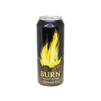 Энергетический напиток Burn лимонный лед 0,5л*12 ж/б