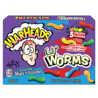 Вархедс Мармелад Вормс (Warheads Worms Chewy) 113гр (12) 
