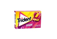 Жевательная резинка TRIDENT Max со вкусом малины и лимона 23гр (12)