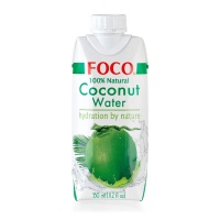 Кокосовая вода FOCO 0,33л*12 100% натуральная без сахара