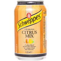 Напиток Schweppes Цитрусовый микс 0,33л*24 ж/б