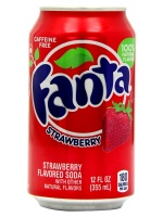 Напиток Fanta Strawberry 0,355мл*12 ж/б (США)