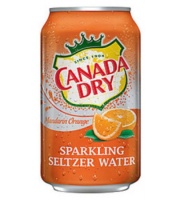 Напиток CANADA DRY Mandarin/Orange (мандарин/оранж) 0.355 л*8 ж/б (США) 