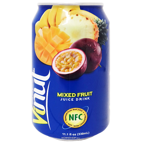 Напиток Vinut Мультифруктовый 0,33л*24 