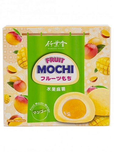 Моти 140г &quot;Bamboo House&quot; МАНГО в японском стиле Fruit Mochi-Mango 1/36 