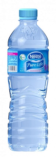 Вода Nestle Pure Life 0,5л*12 газ пэт