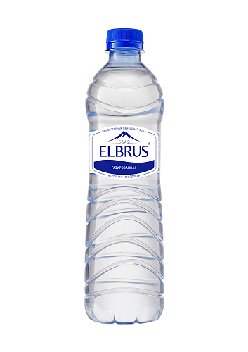 Вода Эльбрус 0,5л*12 газ пэт