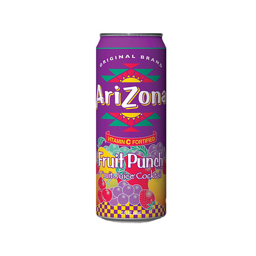 Чай Arizona Fruit Punch with all natural flavors 0,34л ж/б