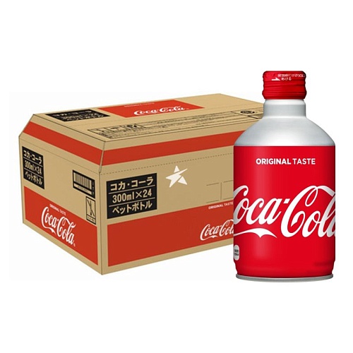 Напиток Coca Cola ORIGINAL 300ml*24 Bottle Can Japan (Японская)