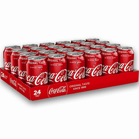 Напиток Coca-Cola 0,355л*24 ж/б (Европа)