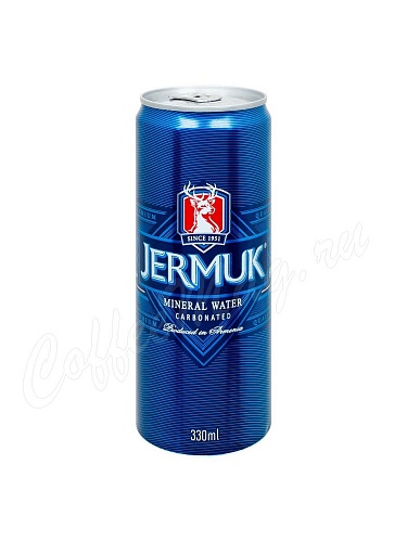 Минеральная вода Джермук 0,33л*12 газ ж/б 
