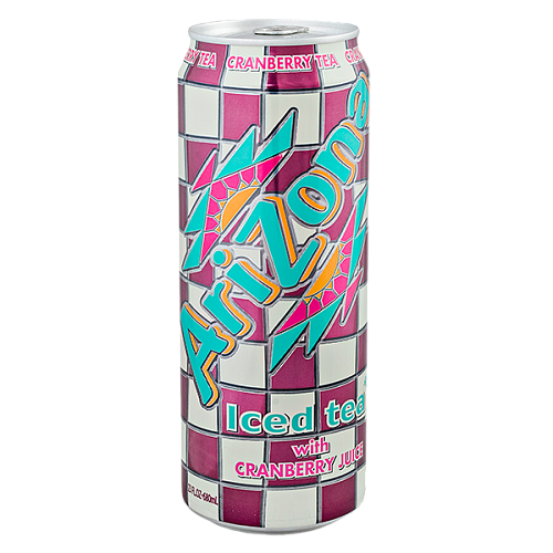 Чай Arizona Iced tea with Cranberry Juice 0,68л*24 ж/б