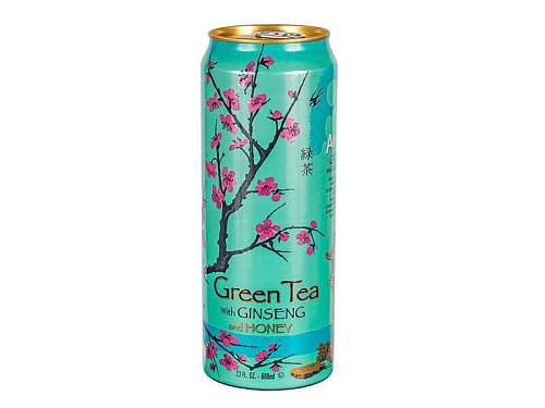 Чай Arizona Grean Tea with Ginseng and Honey ж/б, 0,680 л. (США)