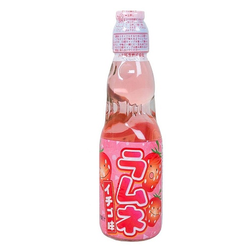 Лимонад RAMUNE Клубника 0,2л*30 стекло (Япония)