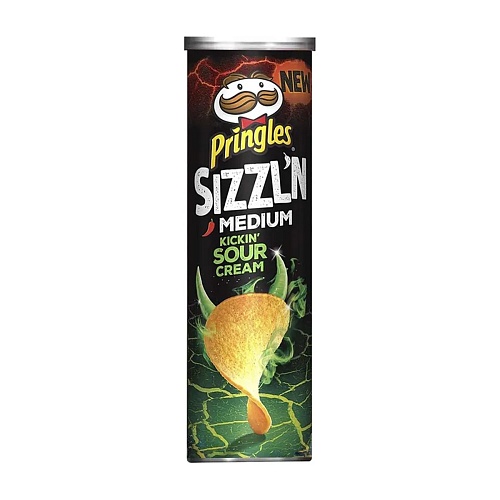 Чипсы Pringles Flame Сметана и Лук 160гр (19)