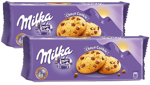 Печенье Милка Чоко Куки c шок. крошкой 135гр*24