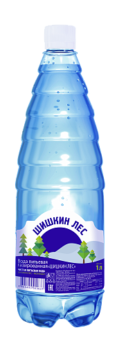Вода Шишкин Лес 1л*6 газ 