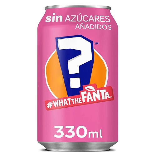 Напиток Фанта WTF Красный без сахара 0,33л.*12 ж/б
