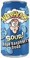 Напиток WarHeads Sour Blue Raspberry Soda 0,35*12 ж/б