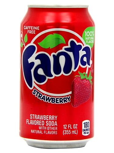 Напиток Fanta Strawberry 0,355мл*12 ж/б (США)