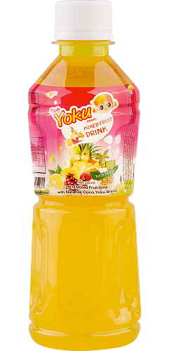 Напиток YOKU фруктовый микс 25% сока 320мл*24 (Таиланд)